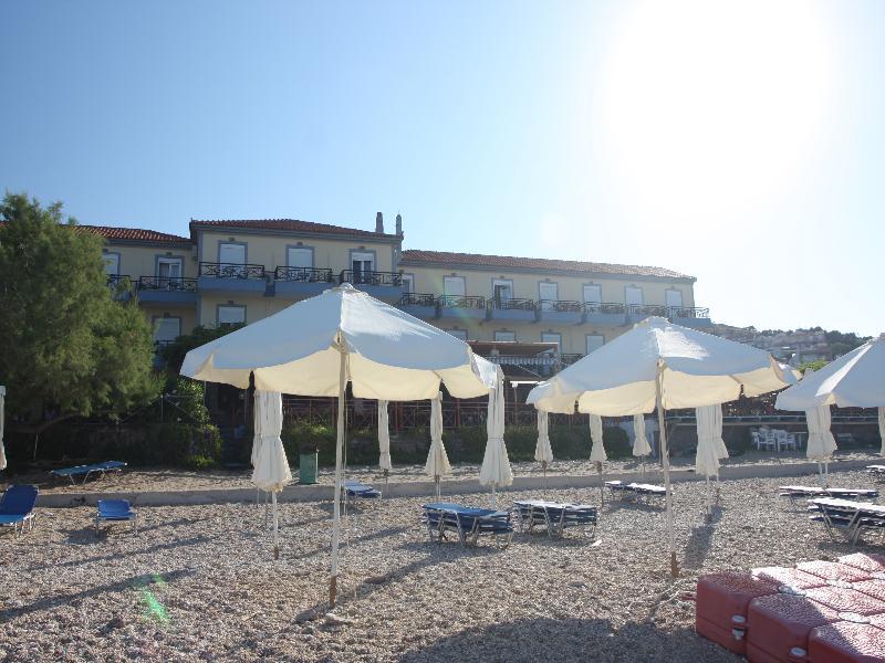 Pebble Beach Hotel Plomari Extérieur photo